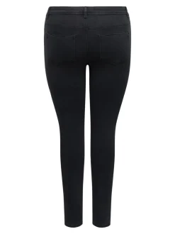 CARALLY Medelhög midja Skinny Fit Jeans