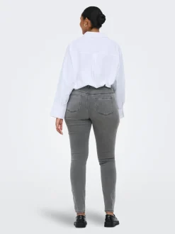 CARALLY Medelhög midja Skinny Fit Jeans