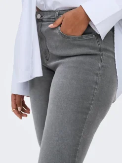 CARALLY Medelhög midja Skinny Fit Jeans