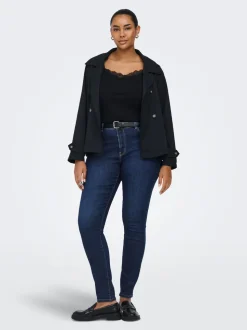 CARALLY Medelhög midja Skinny Fit Jeans