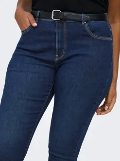 CARALLY Medelhög midja Skinny Fit Jeans
