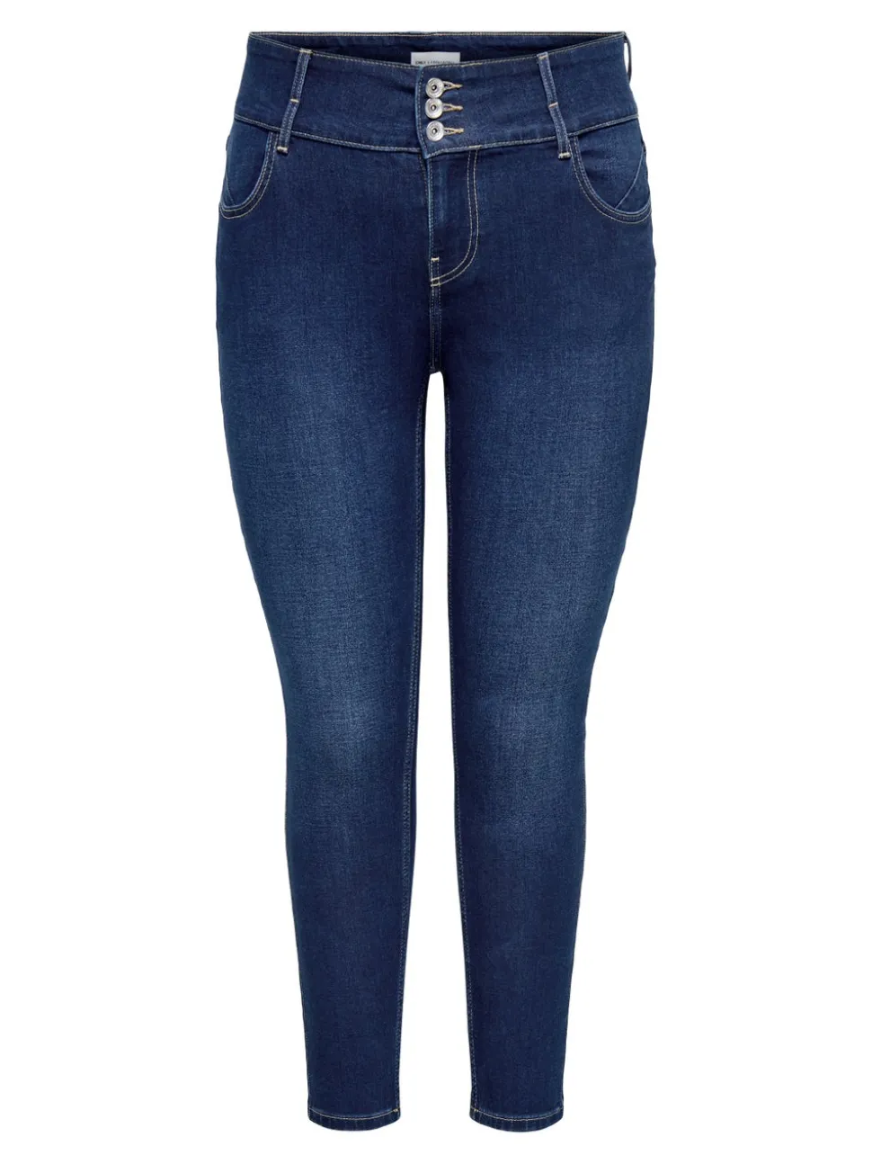 CARANNA Hög midja Skinny Fit Ankellängd Jeans