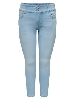 CARANNA Hög midja Skinny Fit Ankellängd Jeans
