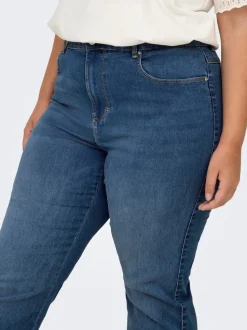 -CARAUGUSTA Hög midja Rak passform Jeans