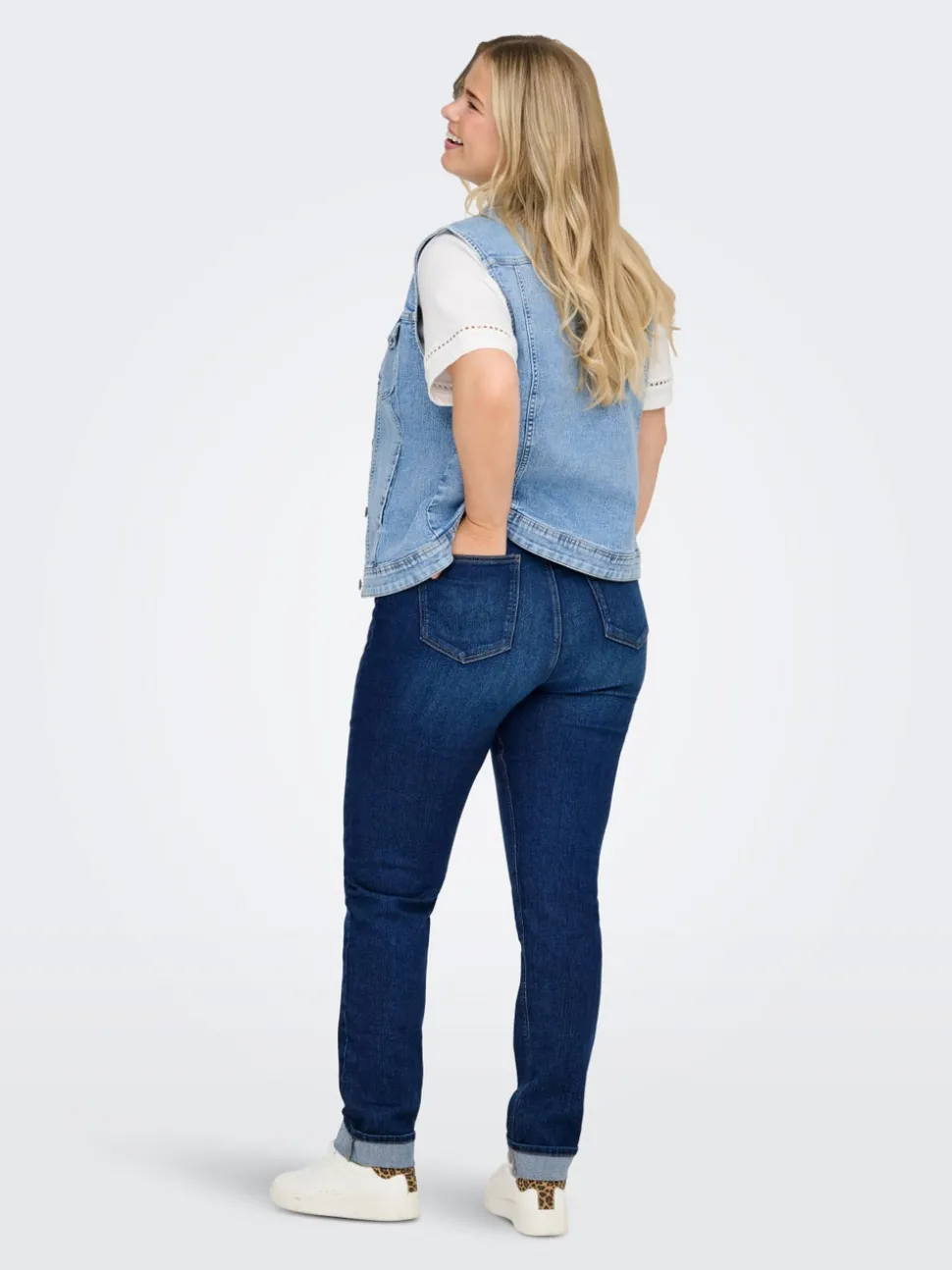 CARCHRISTINE Hög midja Skinny Fit Jeans