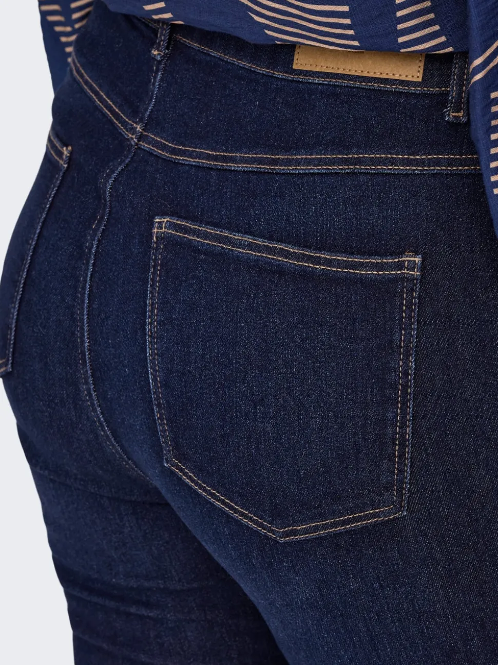 CARCRUZ Hög midja Skinny Fit Ankellängd Jeans