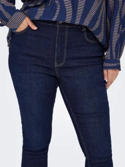 CARCRUZ Hög midja Skinny Fit Ankellängd Jeans