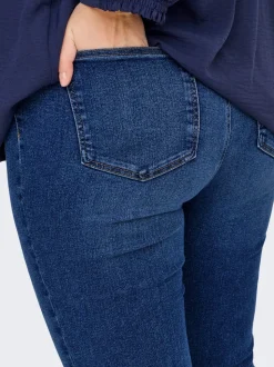 CARCRUZ Hög midja Skinny Fit Ankellängd Jeans