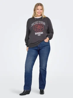 CARCRUZ Hög midja Straight Fit Jeans