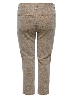 CAREMILY Hög midja Rak passform Ankellängd Jeans
