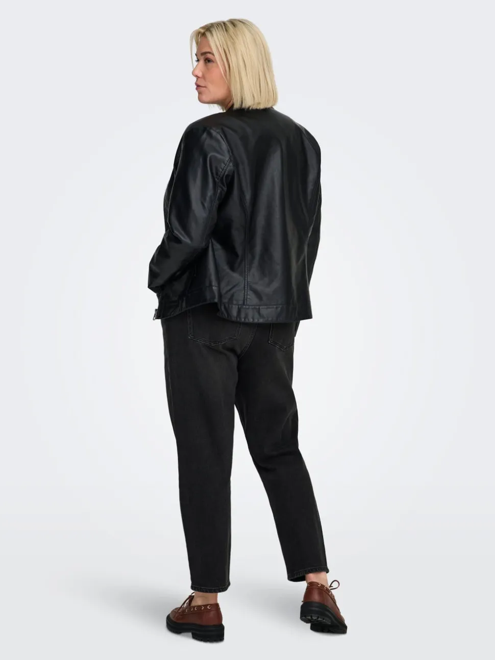 CAREMILY Hög midja Rak passform Ankellängd Jeans