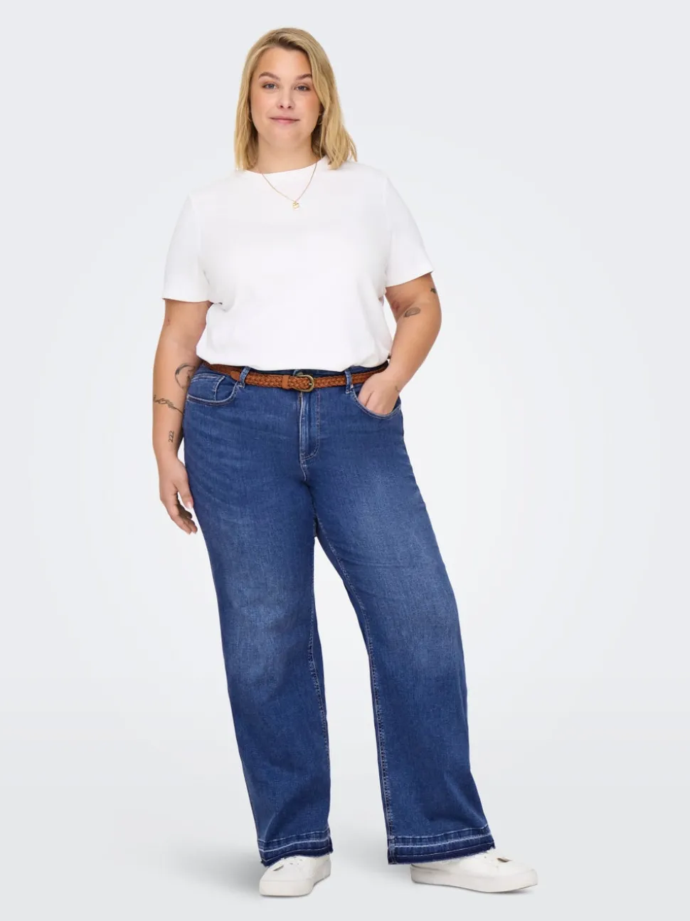 CAREMMY Hög midja Vida ben Jeans