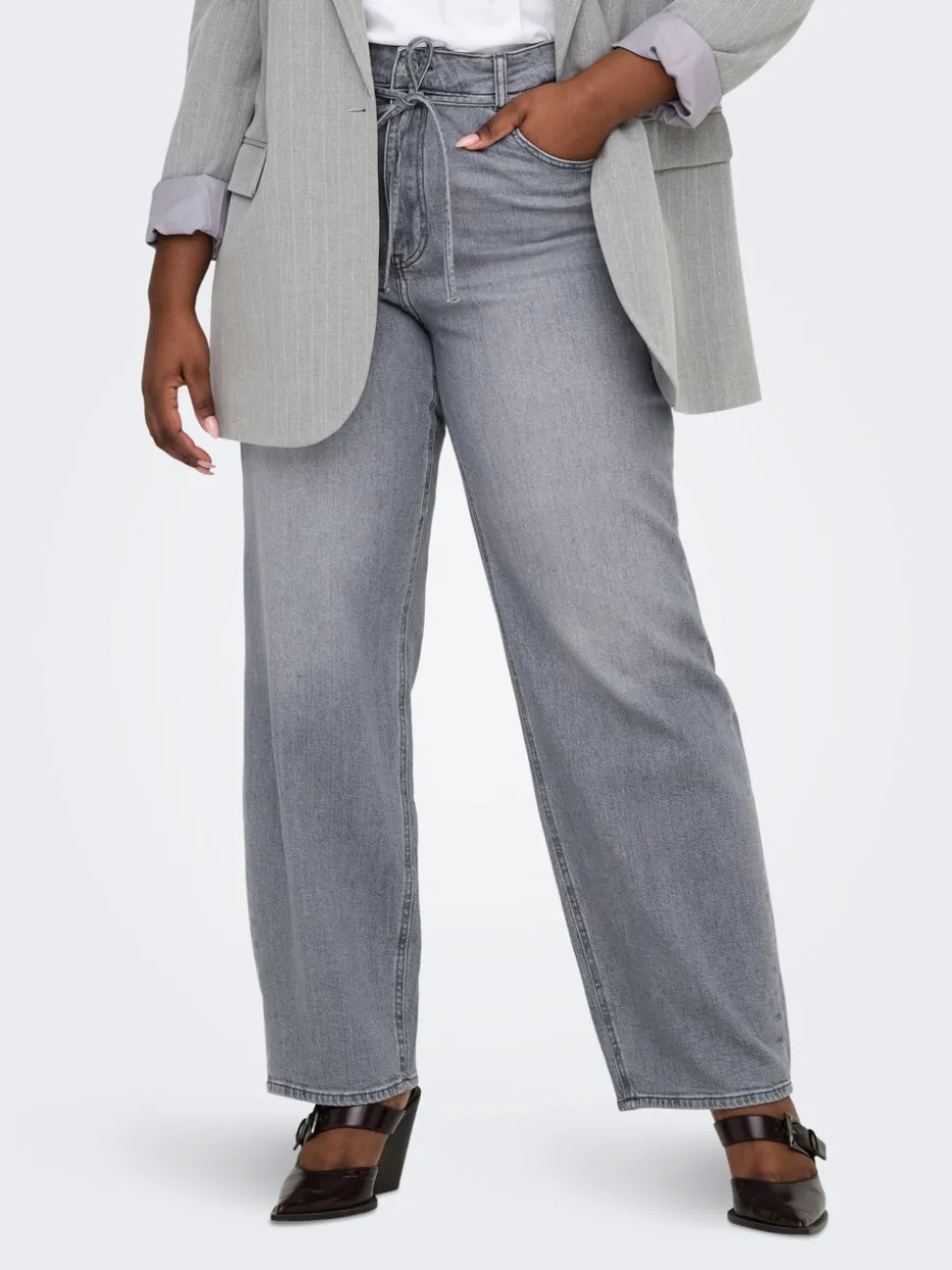 CARGIANNA Medelhög midja Balloon Fit Jeans