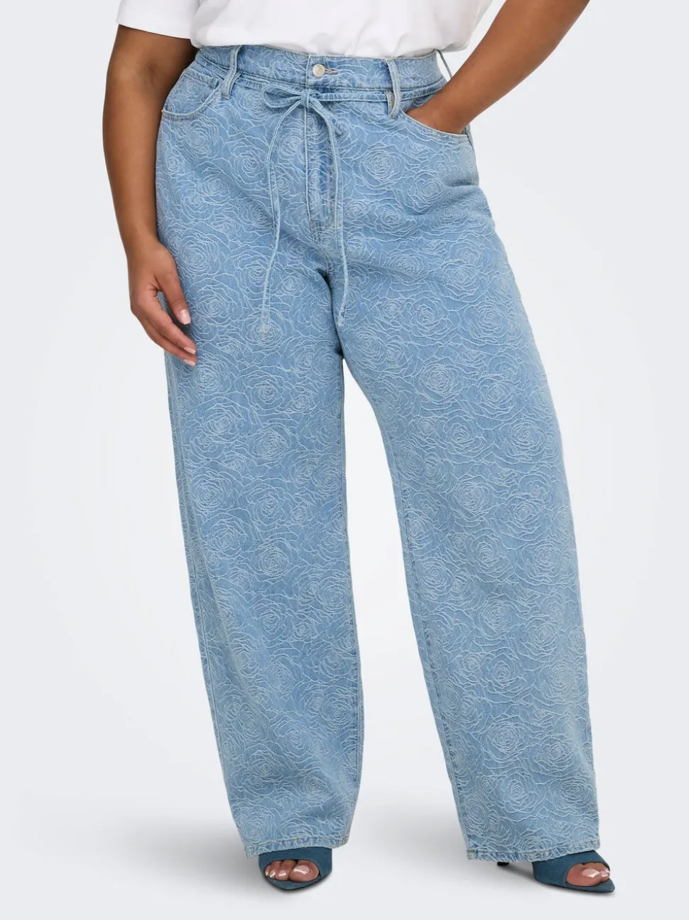 CARGIANNA Medelhög midja Rak passform Jeans