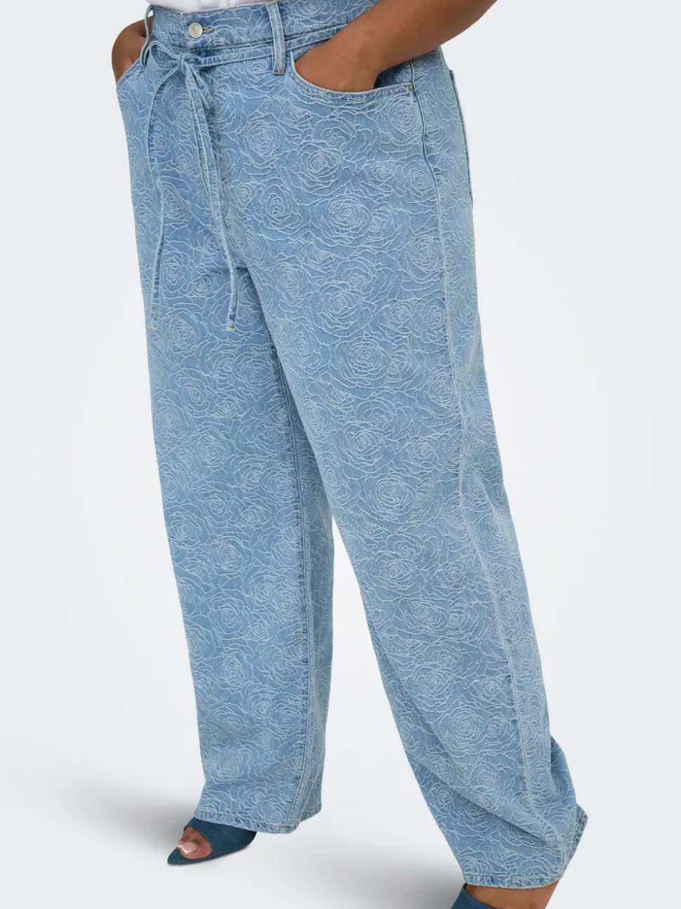 CARGIANNA Medelhög midja Rak passform Jeans