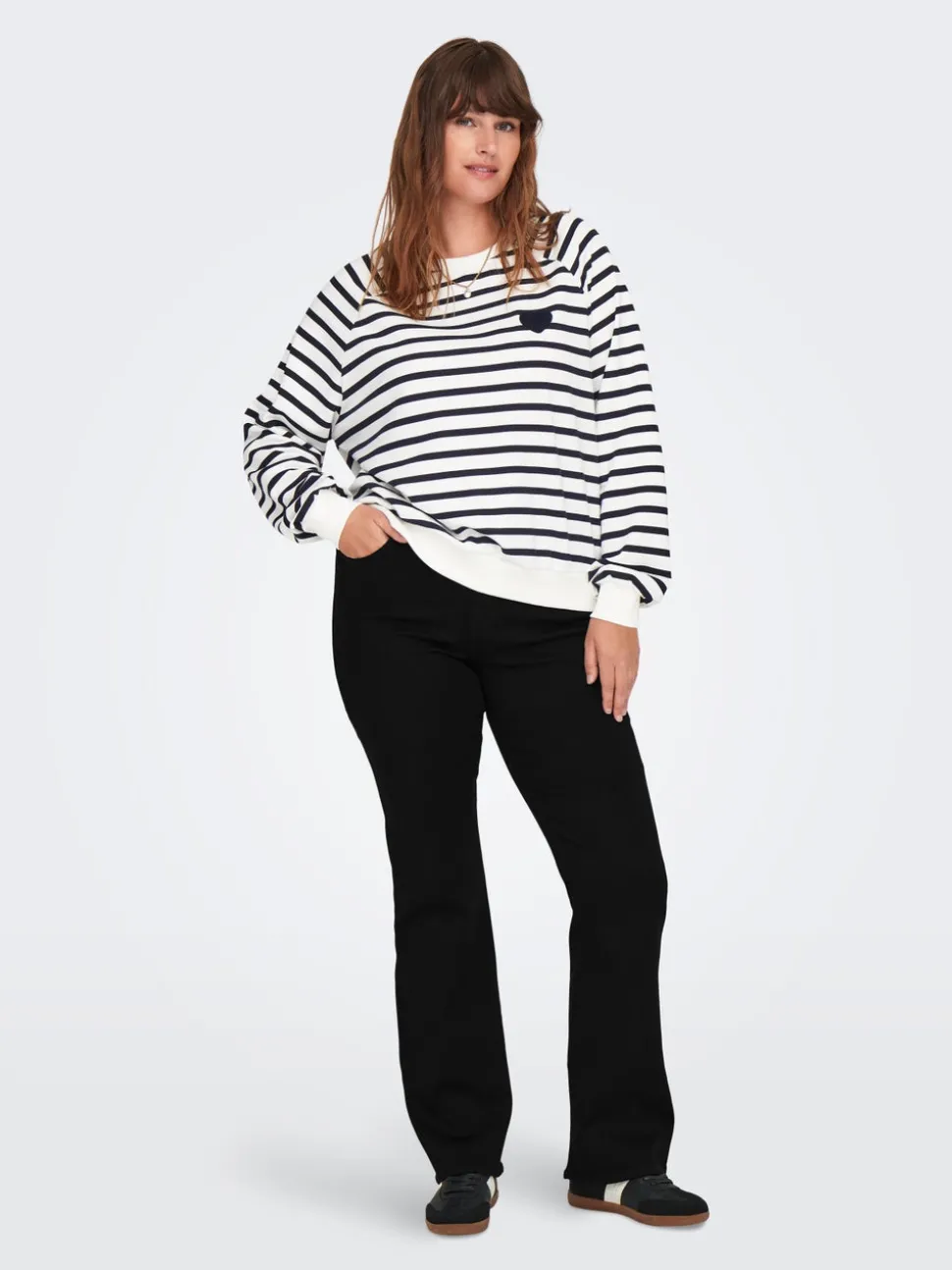 CARHELLA Medelhög midja Utsvängd retropassform Jeans