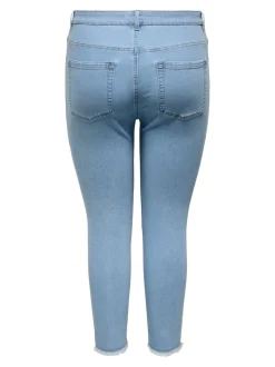 -CARHUSH Medelhög midja Skinny Fit Ankellängd Jeans
