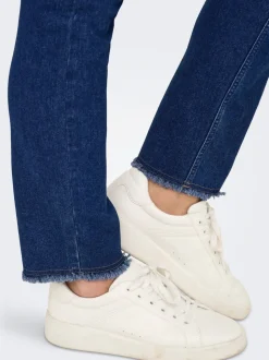CARHUSH Medelhög midja Skinny Fit Ankellängd Jeans