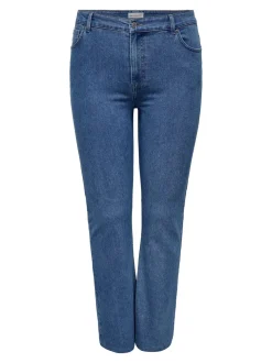 CARHUSH Medelhög midja Utsvängd passform Jeans
