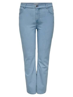 CARHUSH Medelhög midja Utsvängd passform Jeans