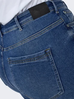 CARICONIC Hög midja Skinny Fit Ankellängd Jeans