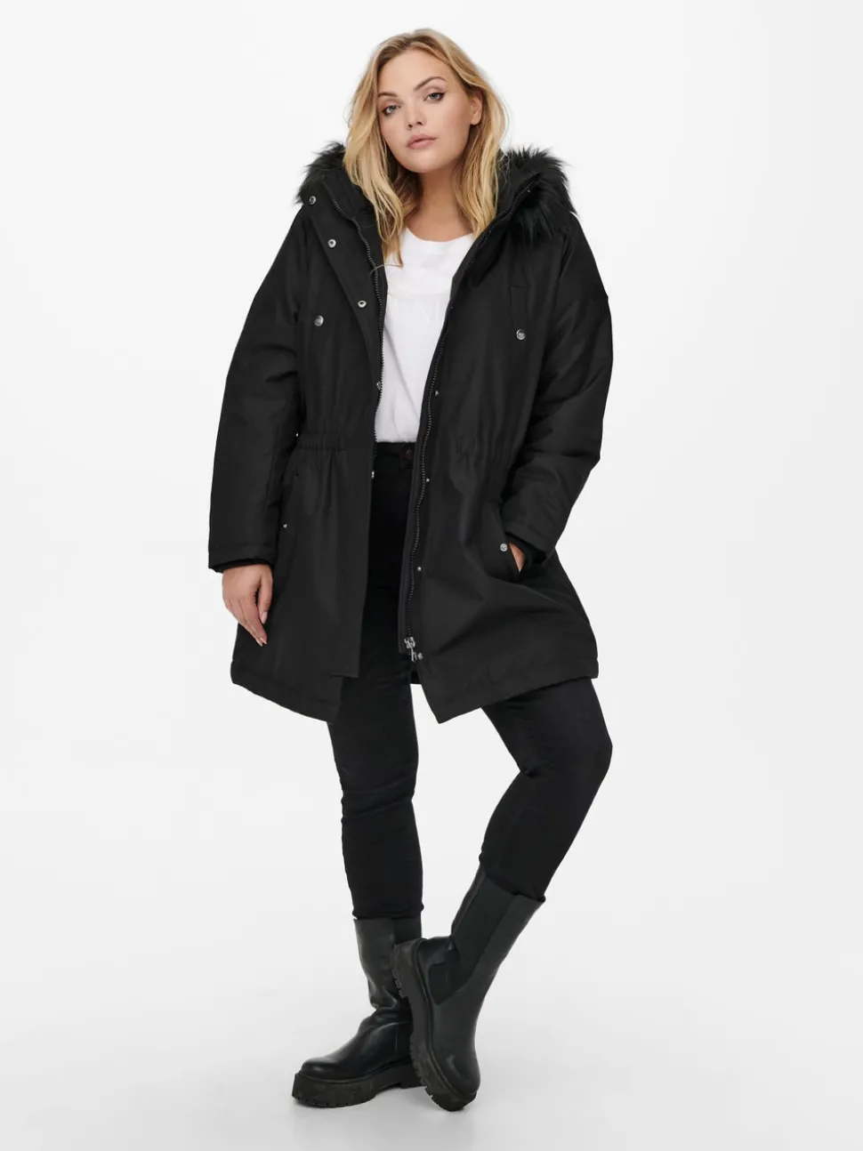 CARIRENA Lång parkas