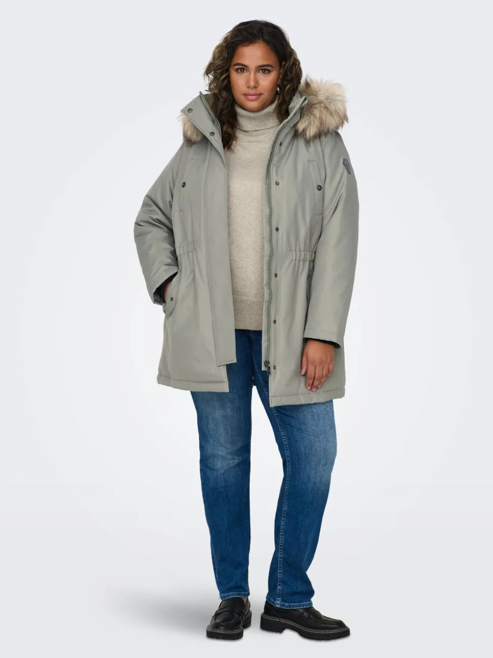 CARIRENA Lång parkas