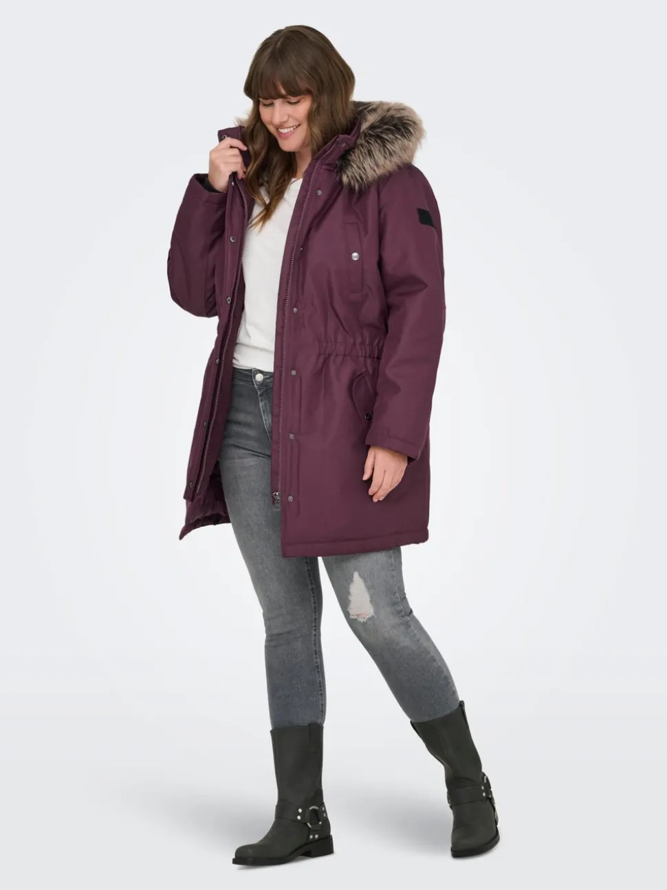 CARIRENA Lång parkas