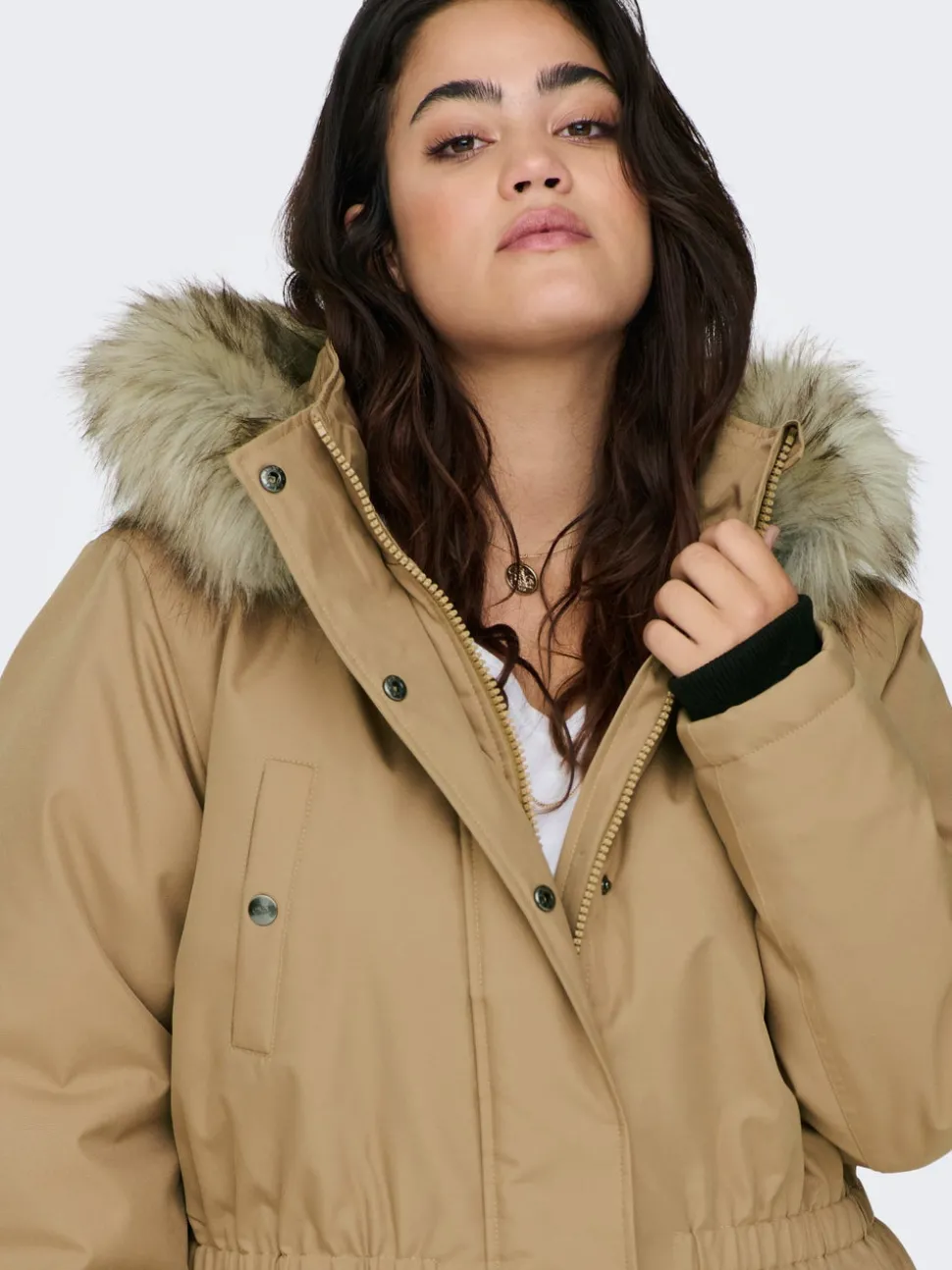CARIRENA Lång parkas