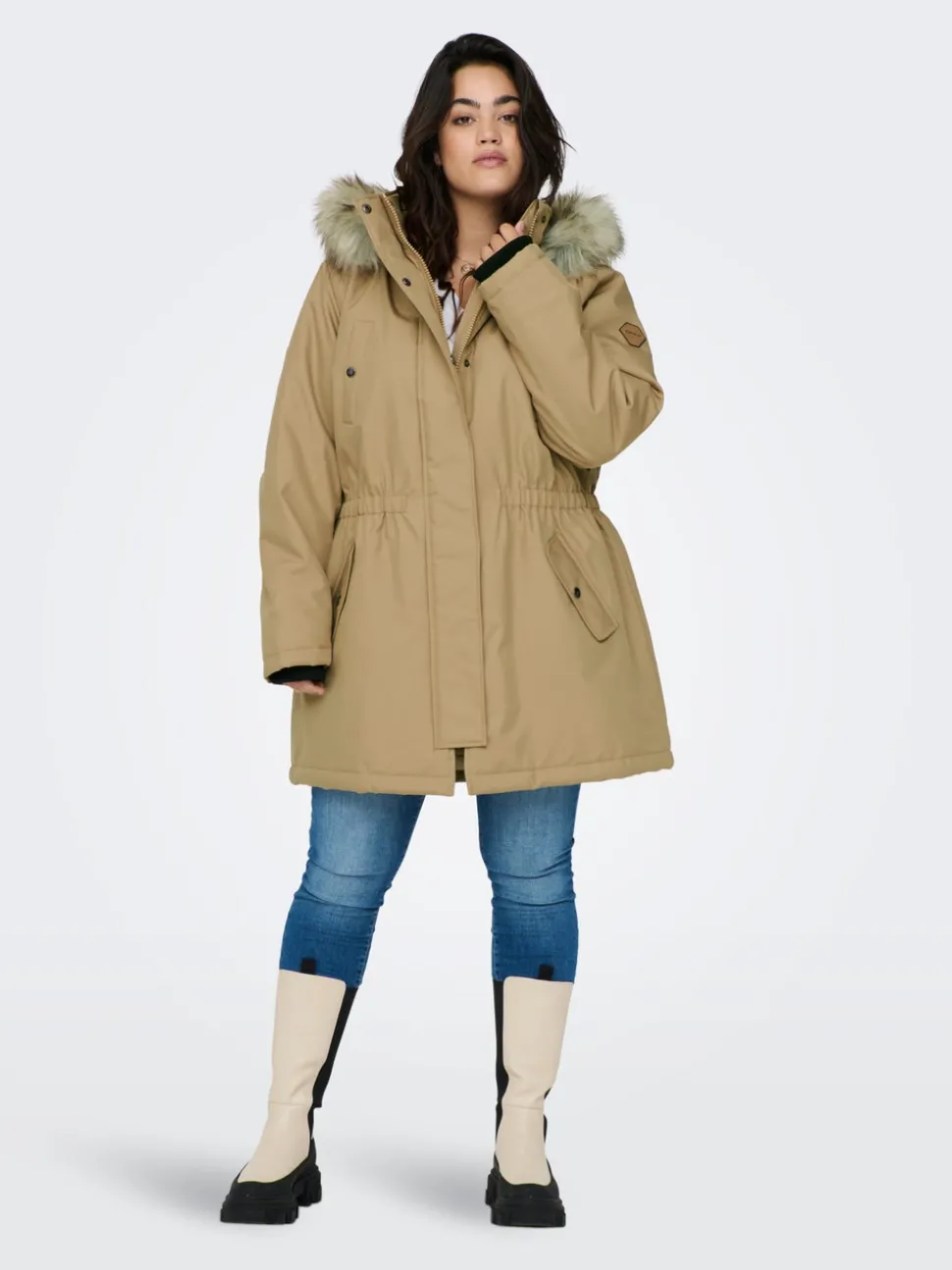 CARIRENA Lång parkas