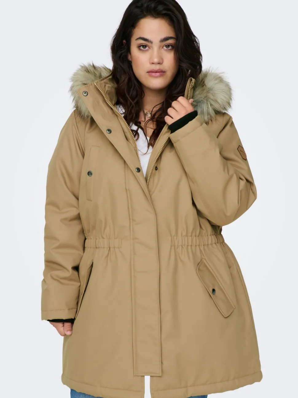 CARIRENA Lång parkas