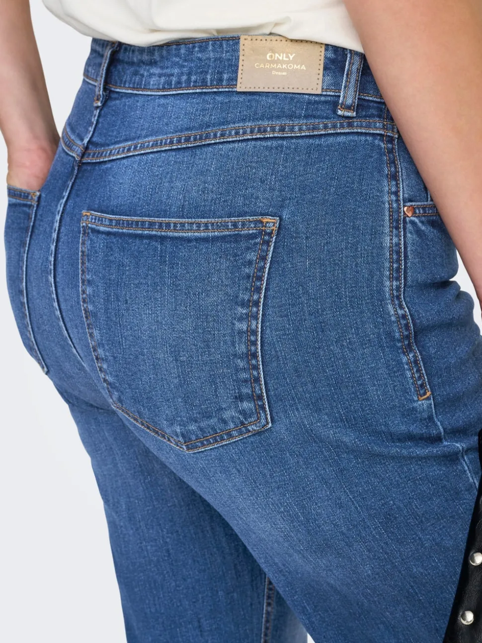 CARJUICY Hög midja Utsvängd passform Jeans