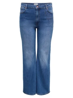 CARJUICY Hög midja Utsvängd passform Jeans