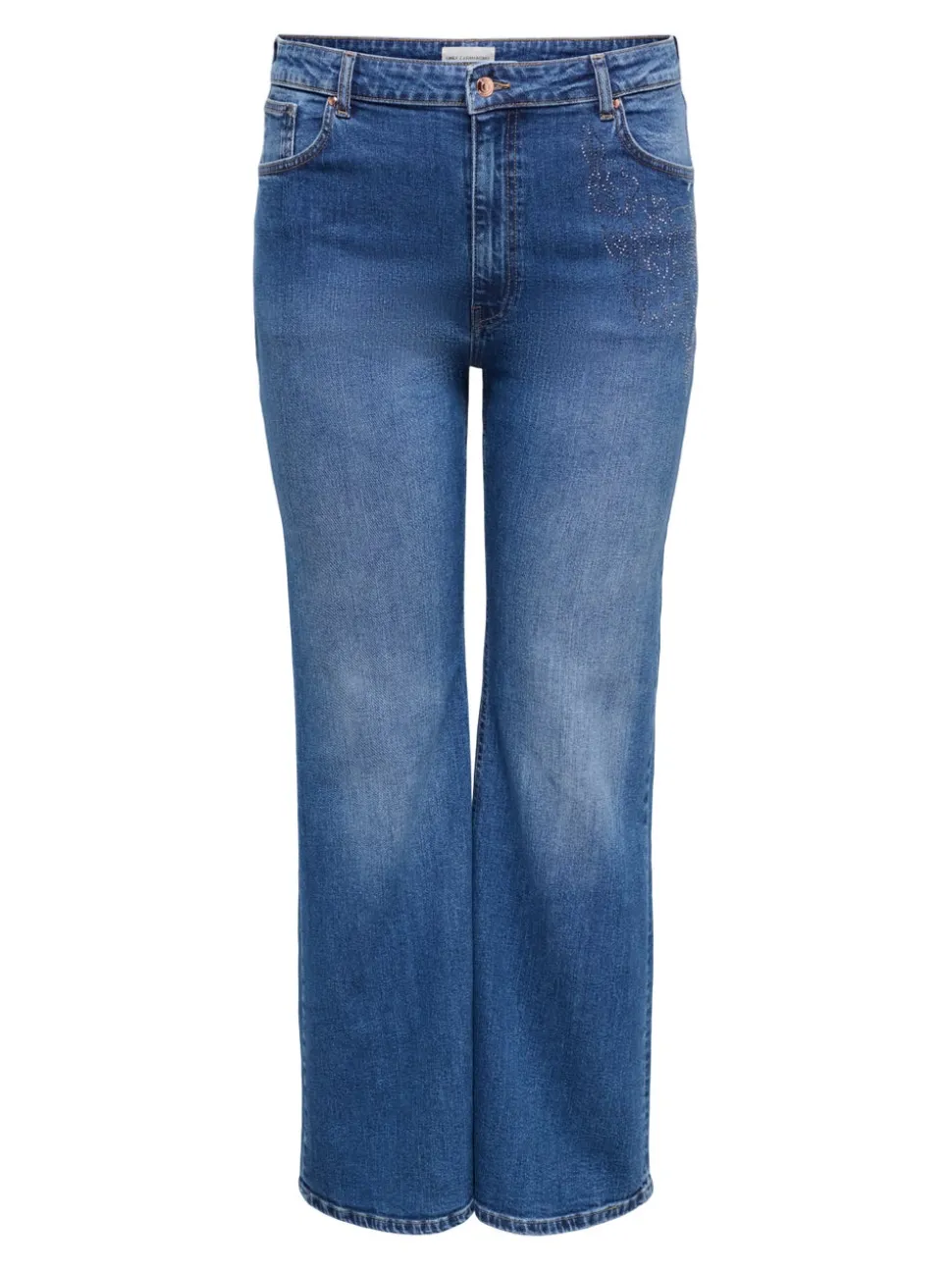CARJUICY Hög midja Utsvängd passform Jeans