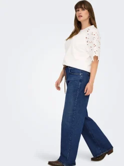 CARJUICY Hög midja Vida ben Jeans