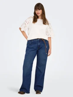 CARJUICY Hög midja Vida ben Jeans