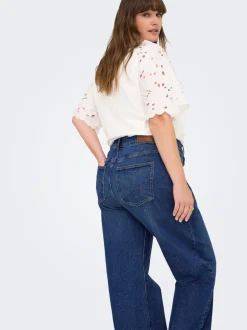 CARJUICY Hög midja Vida ben Jeans