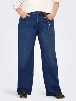 CARJUICY Hög midja Vida ben Jeans