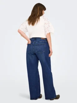 CARJUICY Hög midja Vida ben Jeans