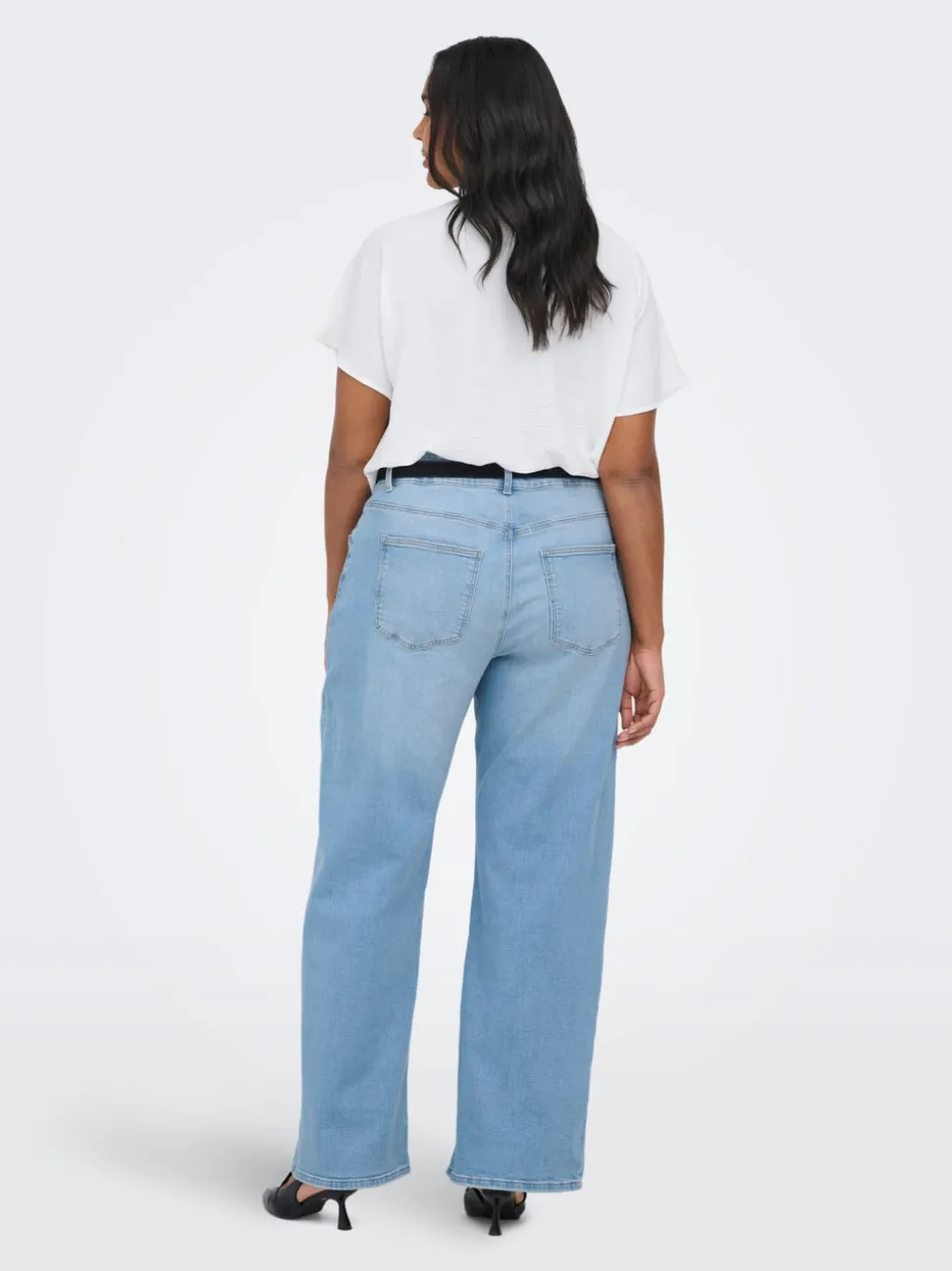 CARJUICY Hög midja Vida ben Jeans