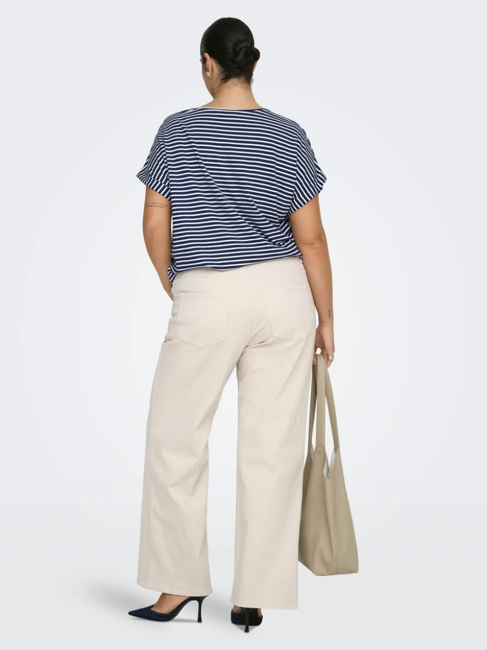 CARJUICY Hög midja Vida ben Jeans