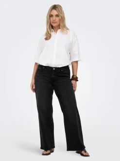 CARJULLES Låg midja Vida ben Jeans