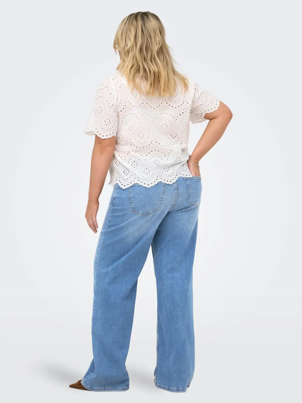 CARJULLES Låg midja Vida ben Jeans