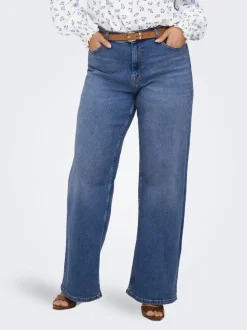 CARJULLES Medelhög midja Vida ben Jeans