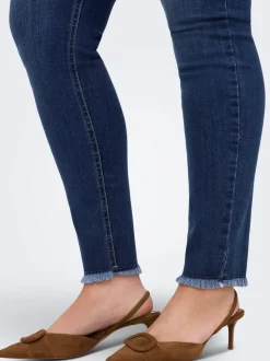 CARLACE Medelhög midja Skinny Fit Ankellängd Jeans