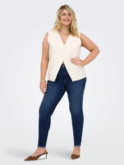 CARLACE Medelhög midja Skinny Fit Ankellängd Jeans