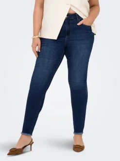 CARLACE Medelhög midja Skinny Fit Ankellängd Jeans