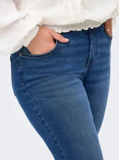 CARLACE Medelhög midja Skinny Fit Ankellängd Jeans