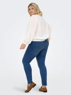 CARLACE Medelhög midja Skinny Fit Ankellängd Jeans