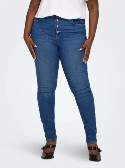 CARLOLA Medelhög midja Skinny Fit Jeans